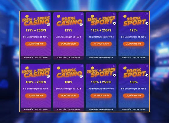 Informationen zu den Werbeaktionen von Mostbet