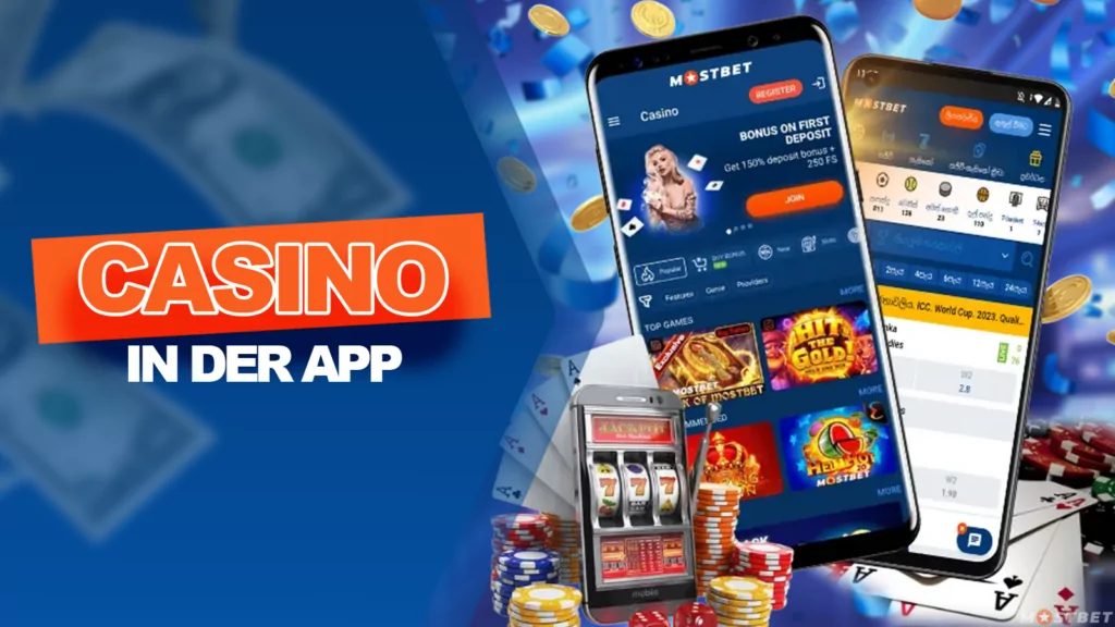 Casino in der mobilen App Mostbet