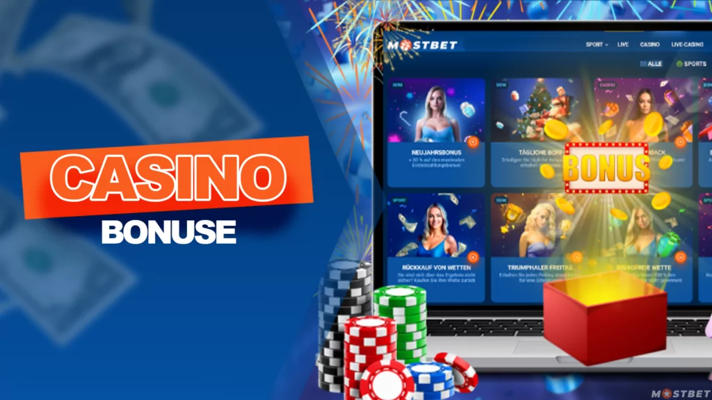 Bonusse beim Spielen im Online-Casino