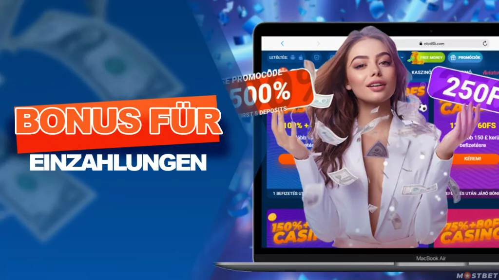 Bonus für Einzahlungen
